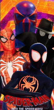 Spider-Man Into The Spider-Verse Fanmade render.