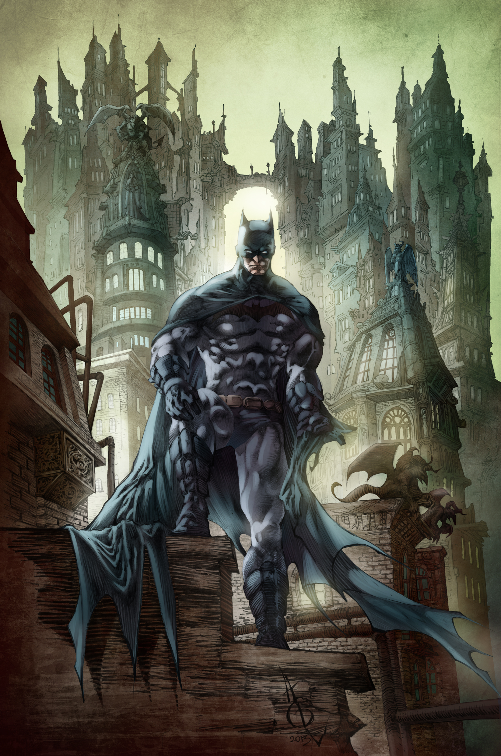 Batman Commission in Color