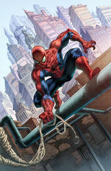 Spiderman Commission Colors by quahkm