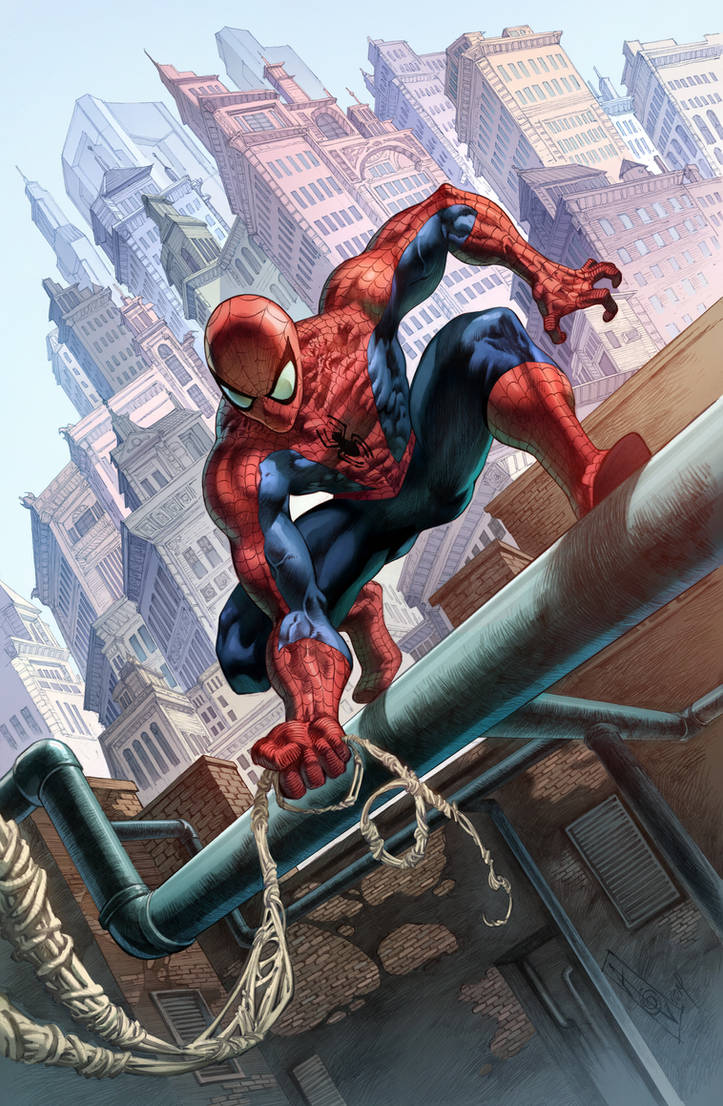Spiderman Commission Colors