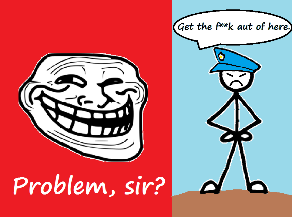 Trollface Mainpulation Trollface vs. Police by HungKhanh on DeviantArt