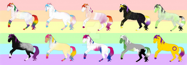 *FREE* Pride Ponies Adopts -- 3/10 OPEN