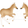 HHR ShV Gilded Mirror Foal Ref (old art)