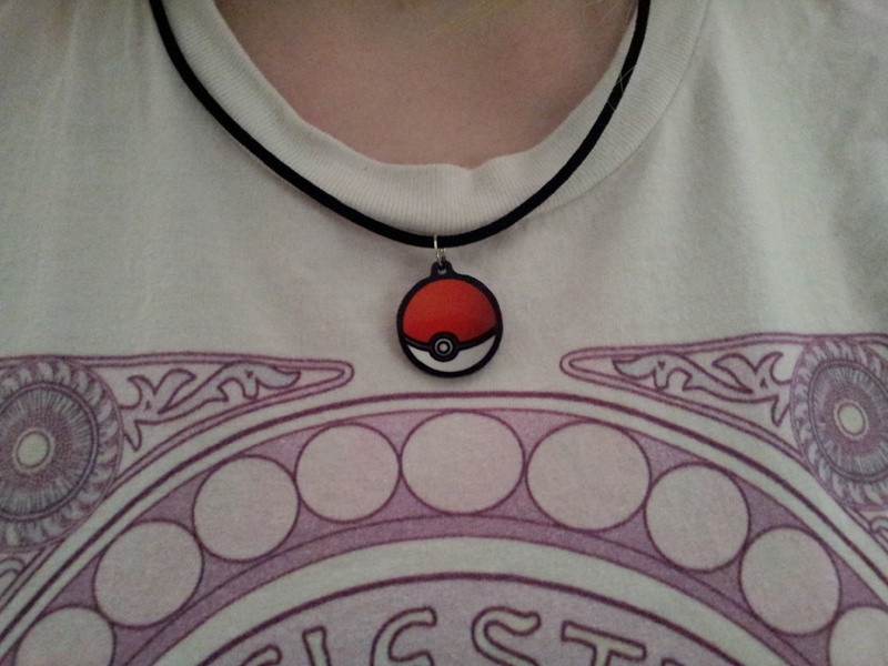 Pokeball Necklace