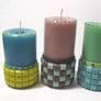 Mosaic Candles