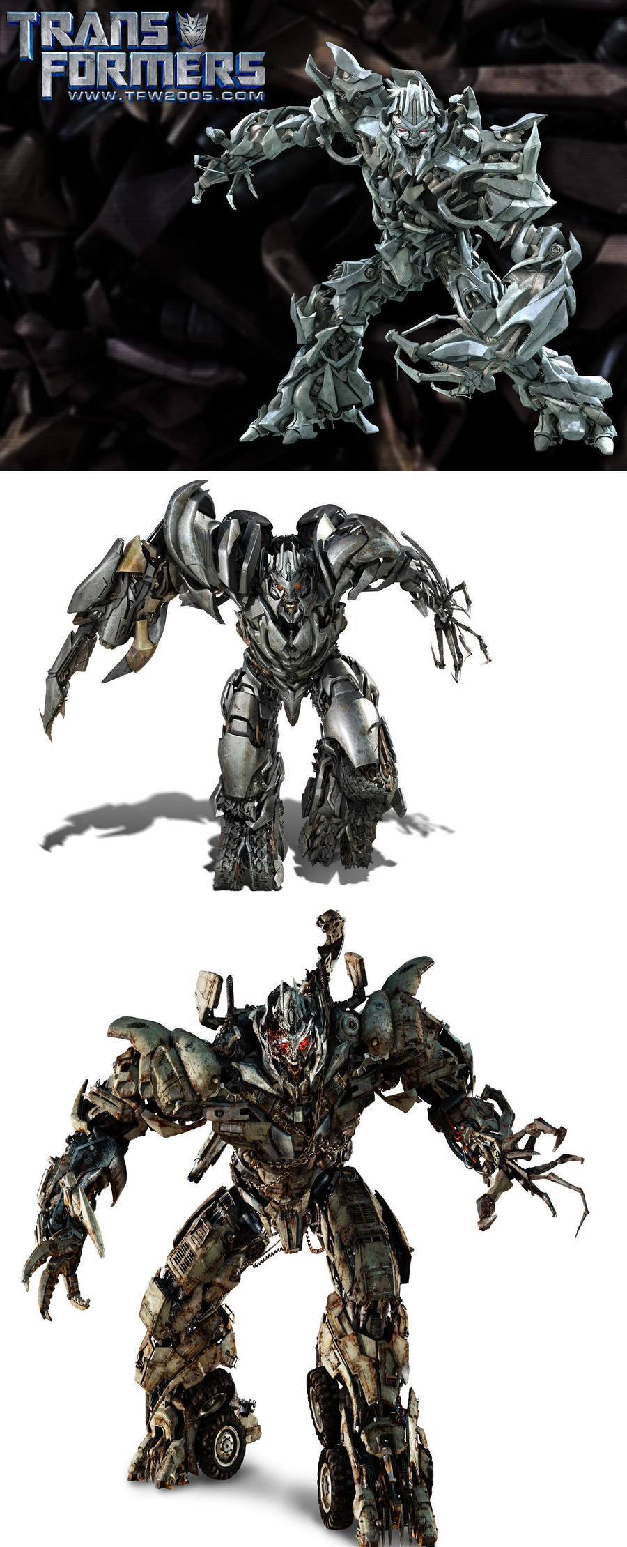 Megatron evolution final by tritie on DeviantArt