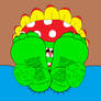 Petey Piranha's Bare Feet