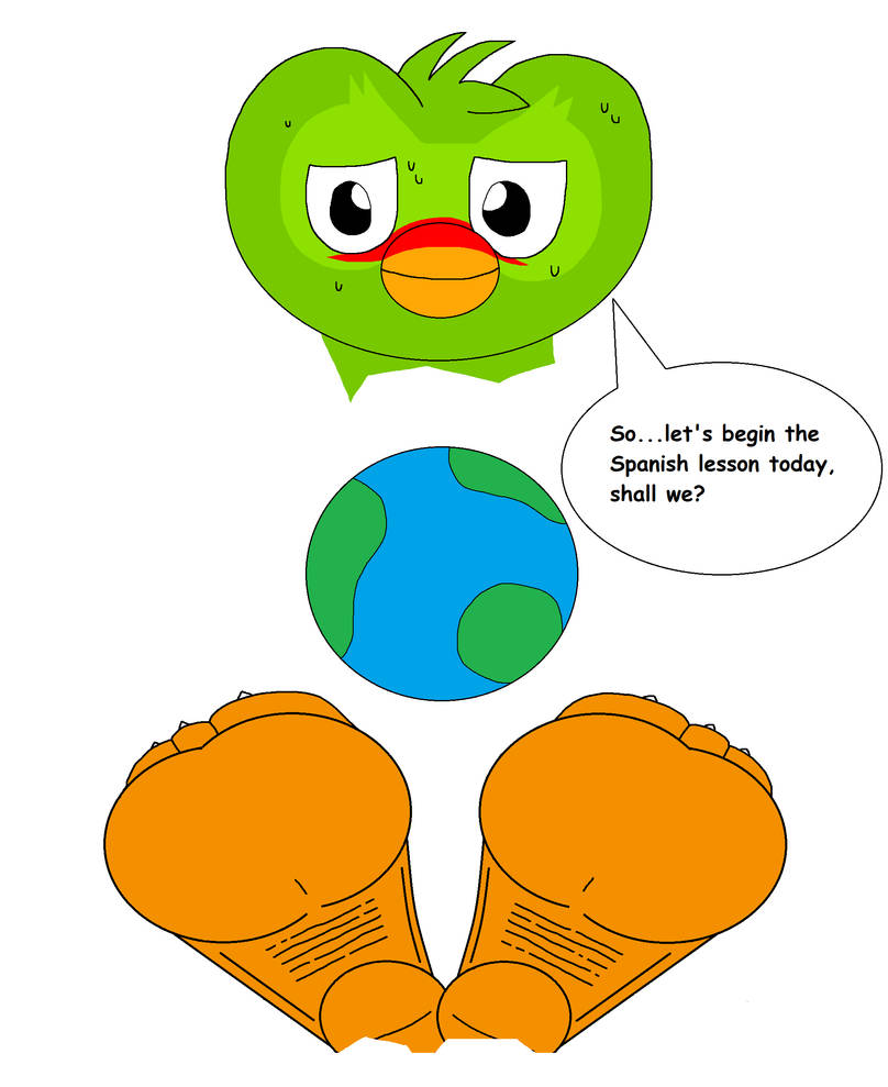 Duolingo Feet by EpicTickler on DeviantArt