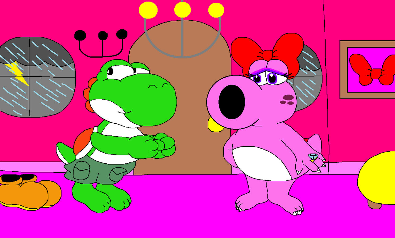 Yoshi x Birdo: Stuck Inside by EpicTickler on DeviantArt