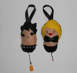 Sid and Nancy Dotee Dolls