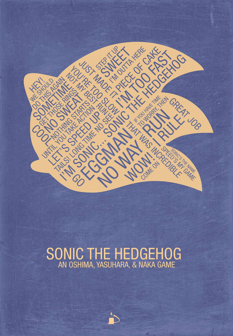 Sonic the Hedgehog Typography by kodychristian on DeviantArt