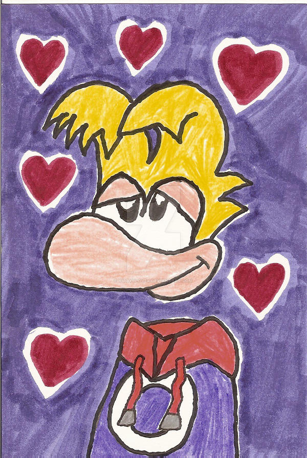Rayman In Love By Kirbyslover On DeviantArt rayman-in-love-by-kirbyslover-on-deviantart