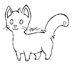 Free to use Kitten Lineart