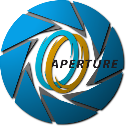 New Aperture Science Logo by GalliumB on DeviantArt