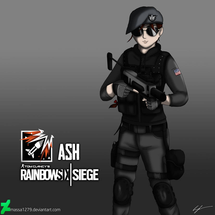 Rainbow Six Siege Ash By Massa1279 On DeviantArt rainbow-six-siege-ash-by-massa1279-on-deviantart