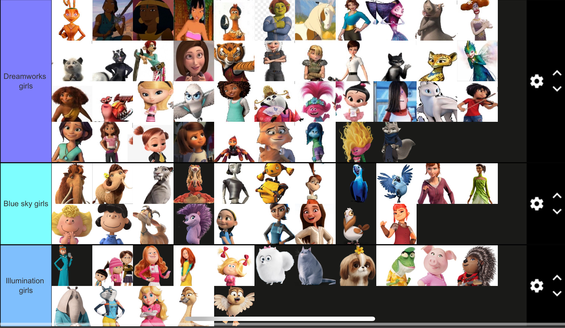 Universal picture girl power