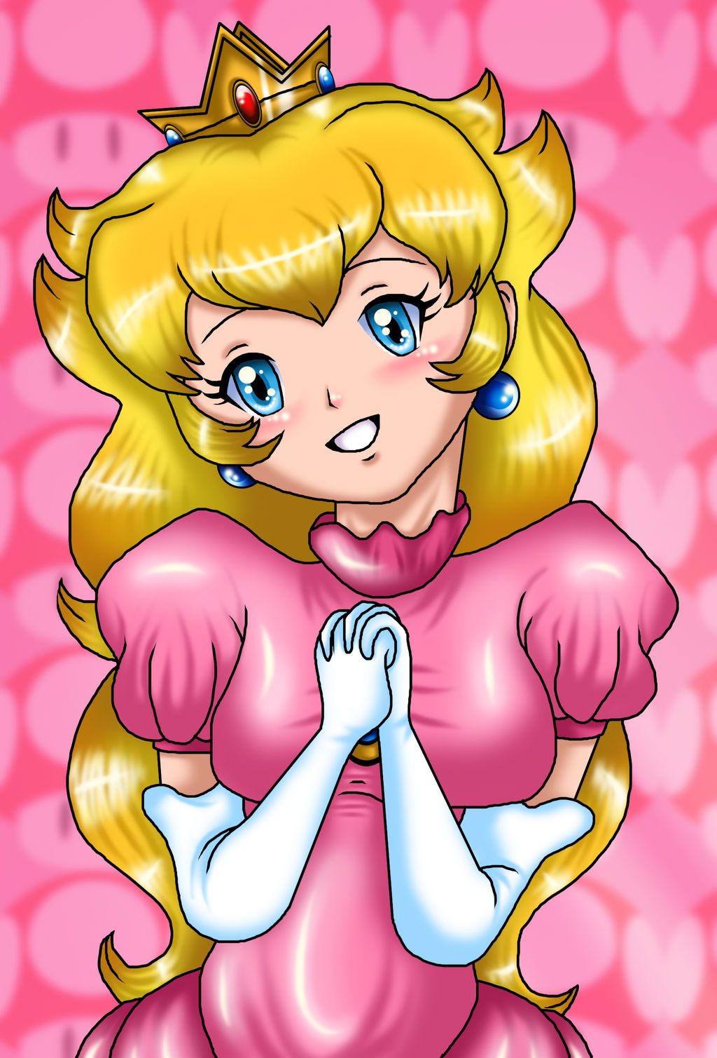 Princess of the Mushroom Kingdom by RockmanGurl on DeviantArt