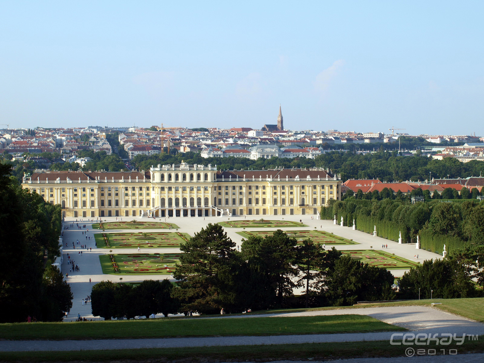 Schoenbrunn Palace Garden