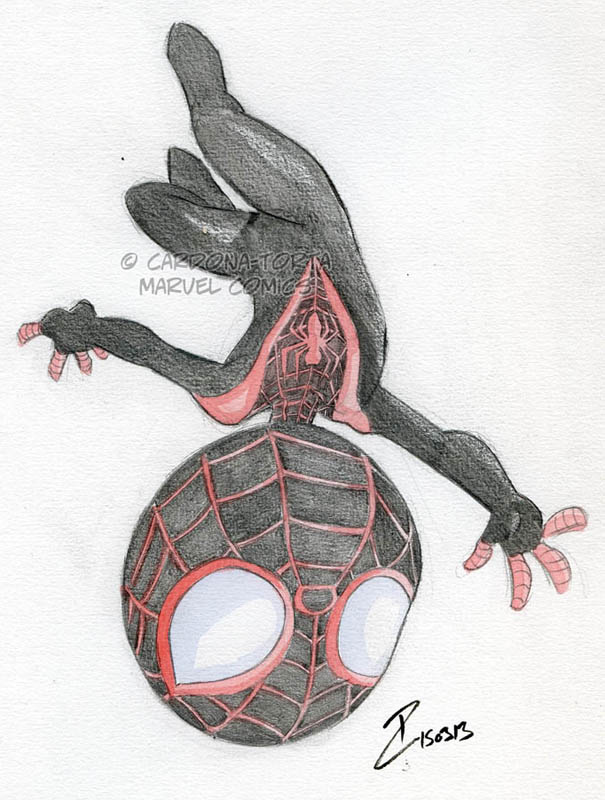 Convention Watercolor Ultimate Spider-Man