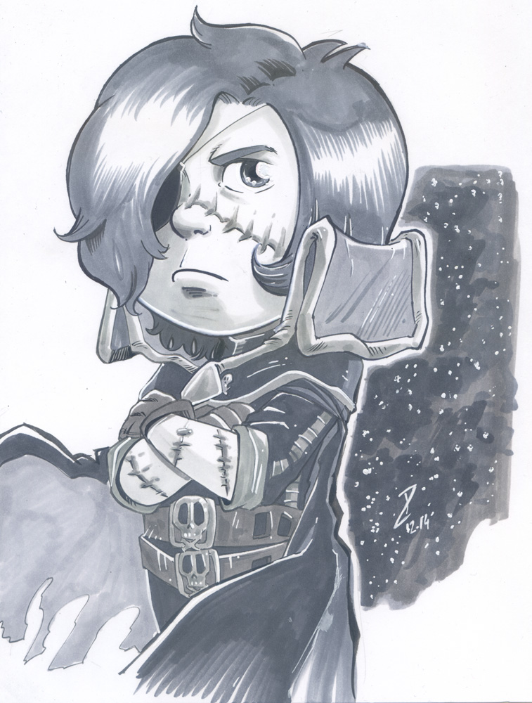 Grey Marker Space Pirate Captain Harlock