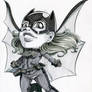 Grey Marker Chibi Batgirl