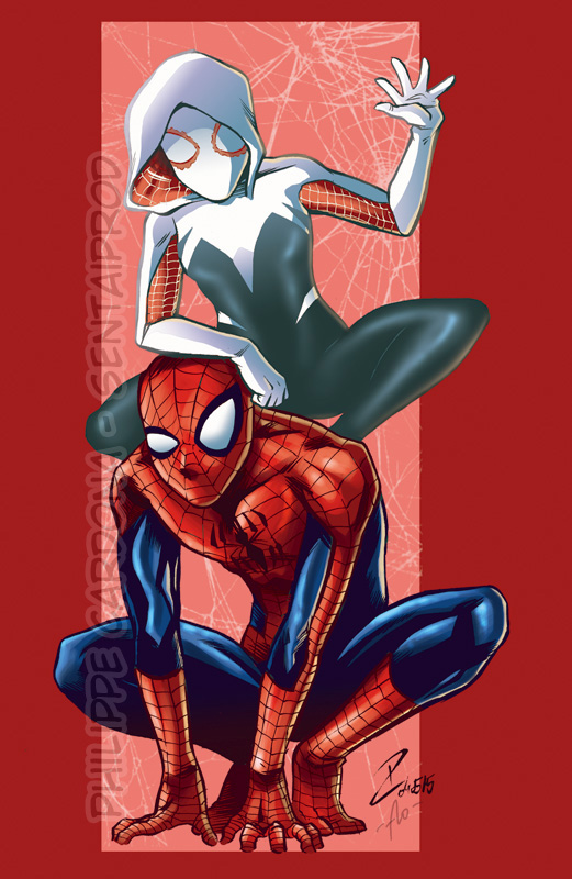 Spidey and Gwen COLOR