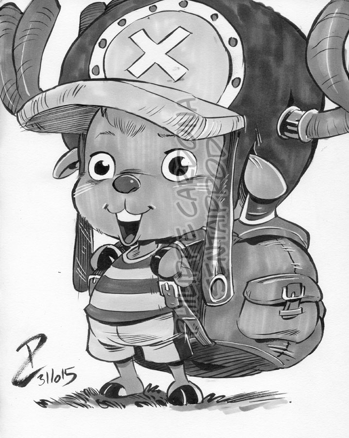 Grey Marker Tony Tony Chopper strong world