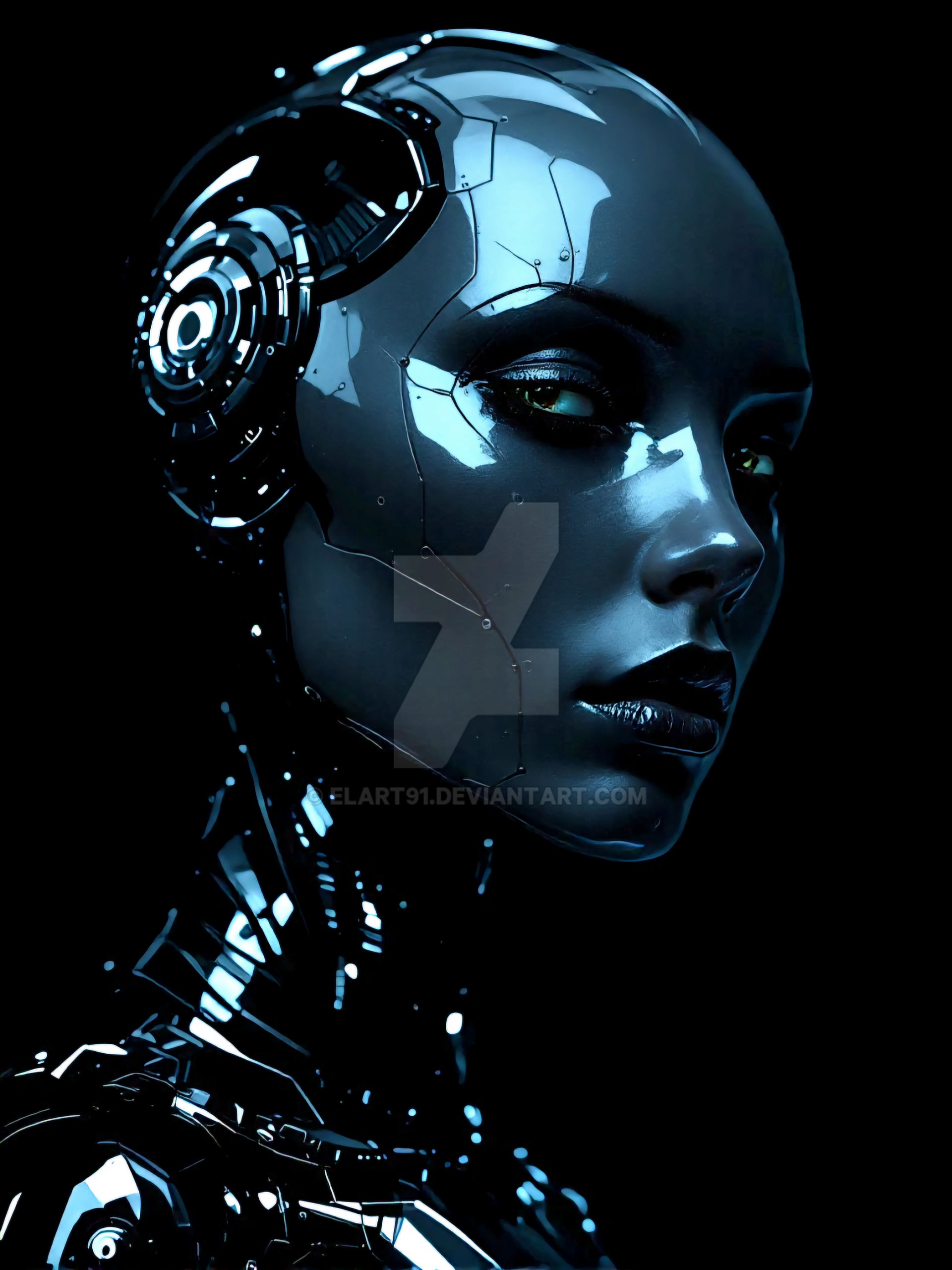 Cyborg by ELArt91 on DeviantArt