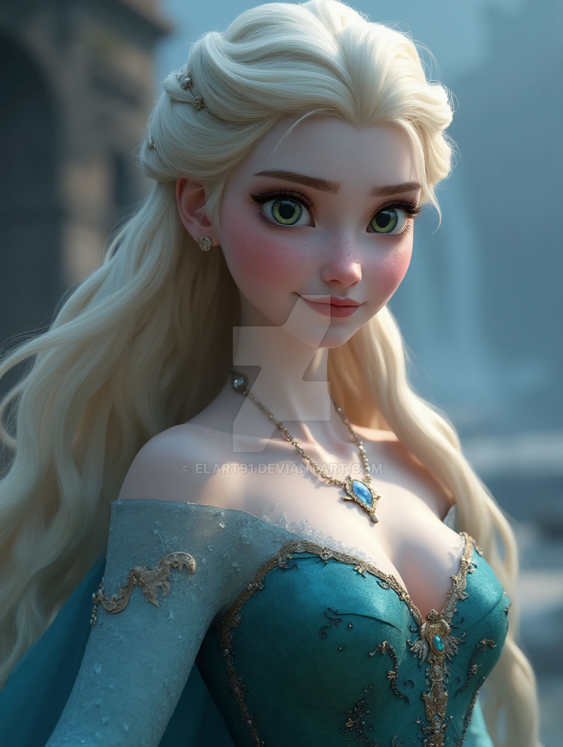 Elsa Plit Elsa by ELArt91 on DeviantArt