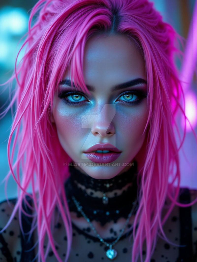 Pink Lady Deviantart Pink lady by ELArt91 on DeviantArt