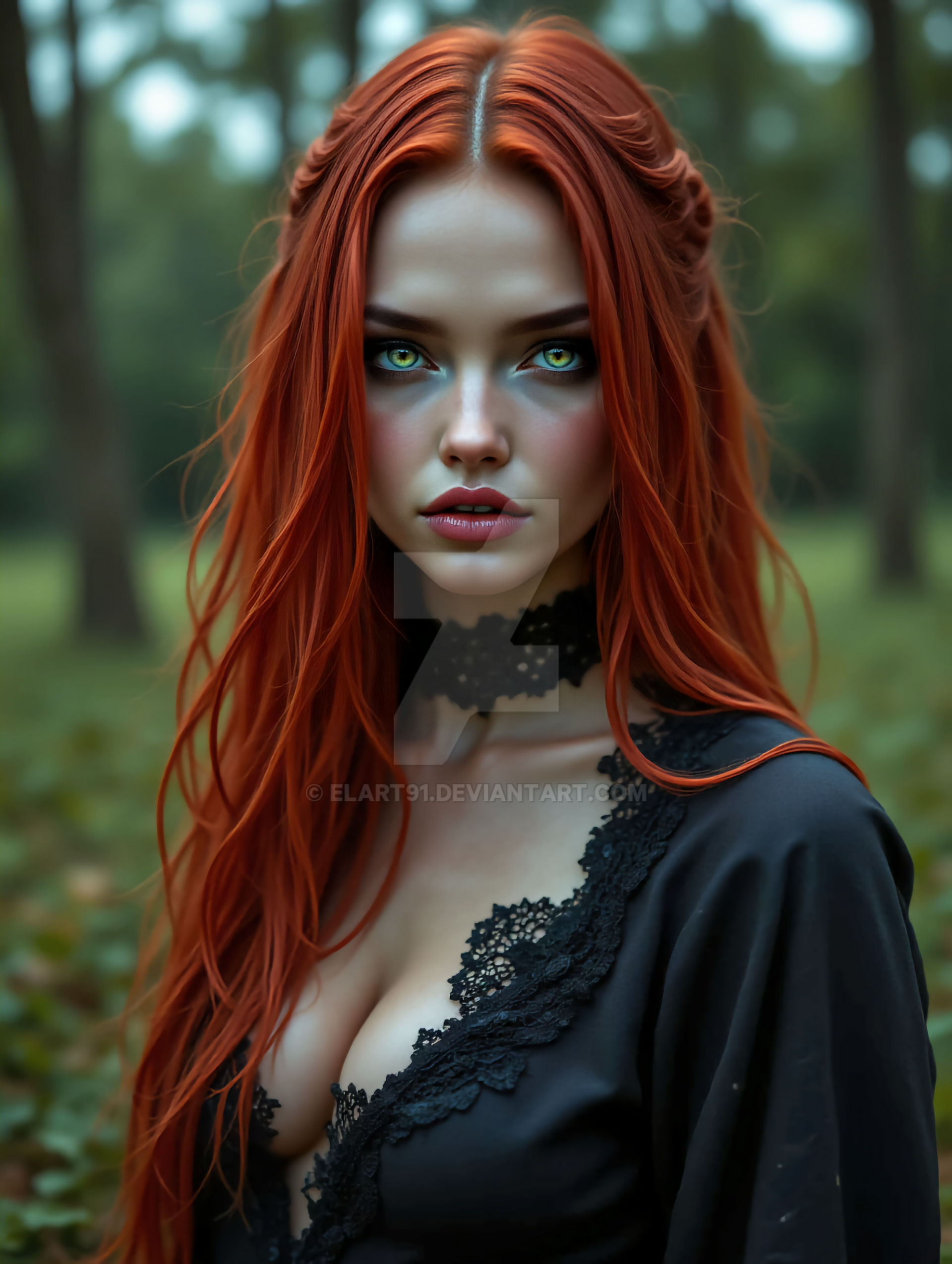 Redvector Witch Red witch by ELArt91 on DeviantArt