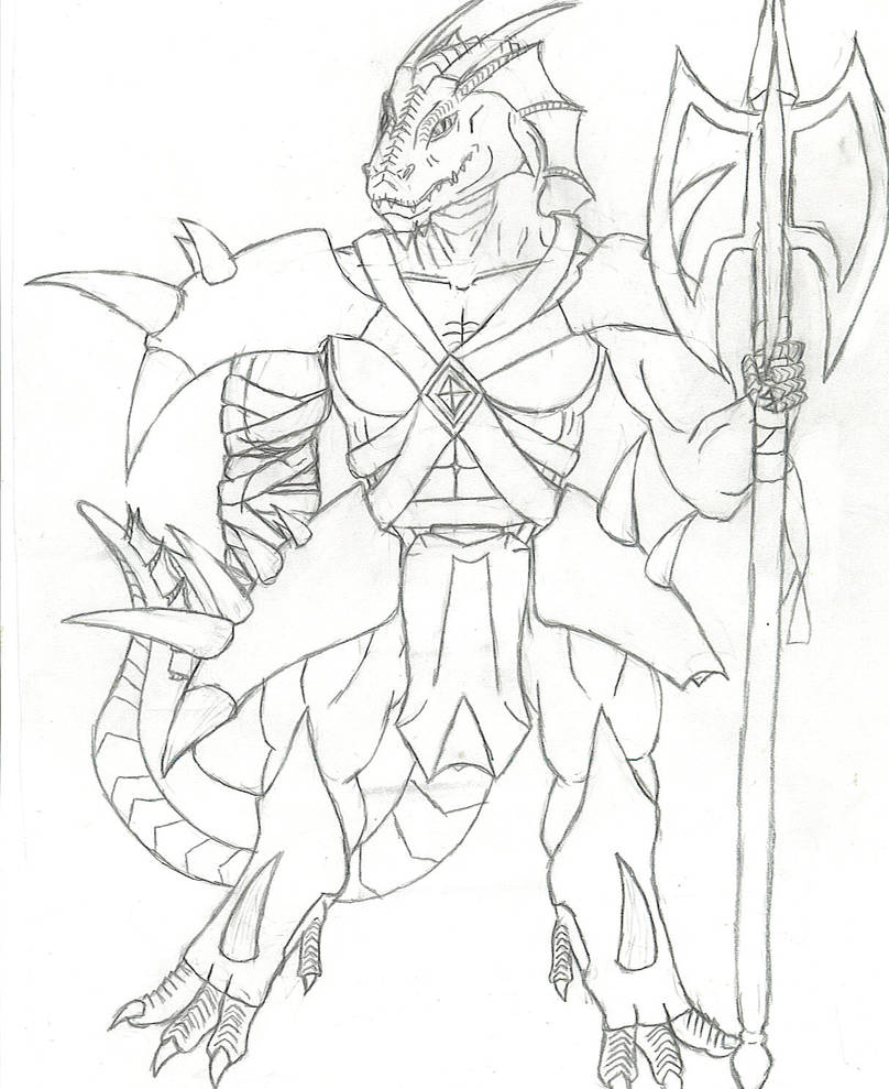 Lizard Guard by Plasma-Fox on DeviantArt