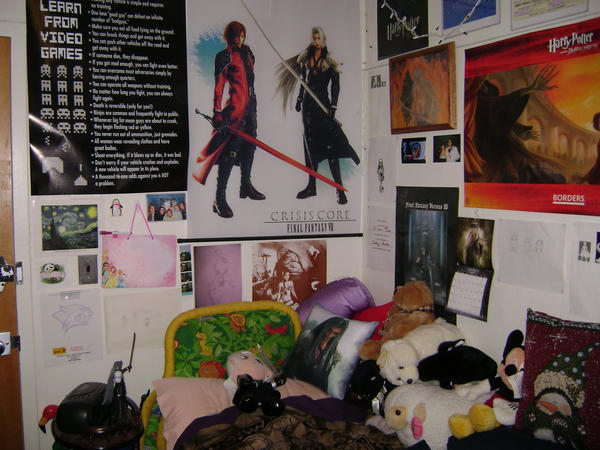 My dorm room by cyberelf2029
