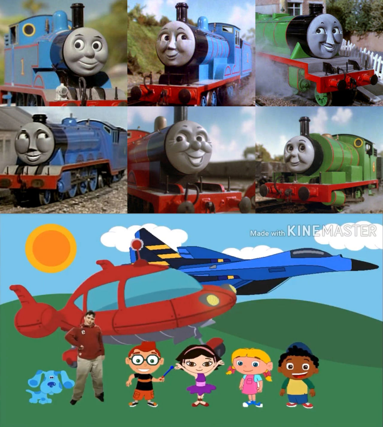Thomas and his friends like LEBC's by DoodlebopsFTW on DeviantArt