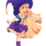 Full Body Galaxy Witch