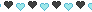 Heart Border [Blue/Black]