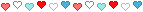 Heart Border [Red/White/Blue] by RevPixy