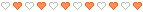 Heart Border [Orange/White]