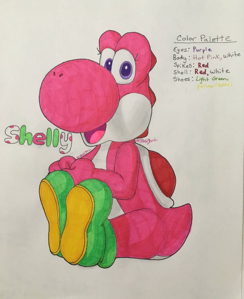 Shelly Updated reference (2019) by MCGoldYoshi on DeviantArt