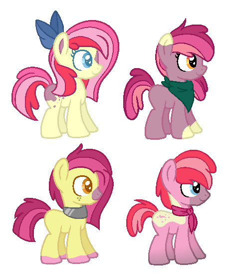 CMSF - Pinkamenia x Applebloom [OPEN]