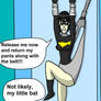 Batgirl Wedgie 2