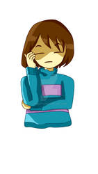 Pensive Frisk