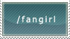 Fangirl stamp by Daakukitsune