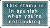 Spanish stamp by Daakukitsune