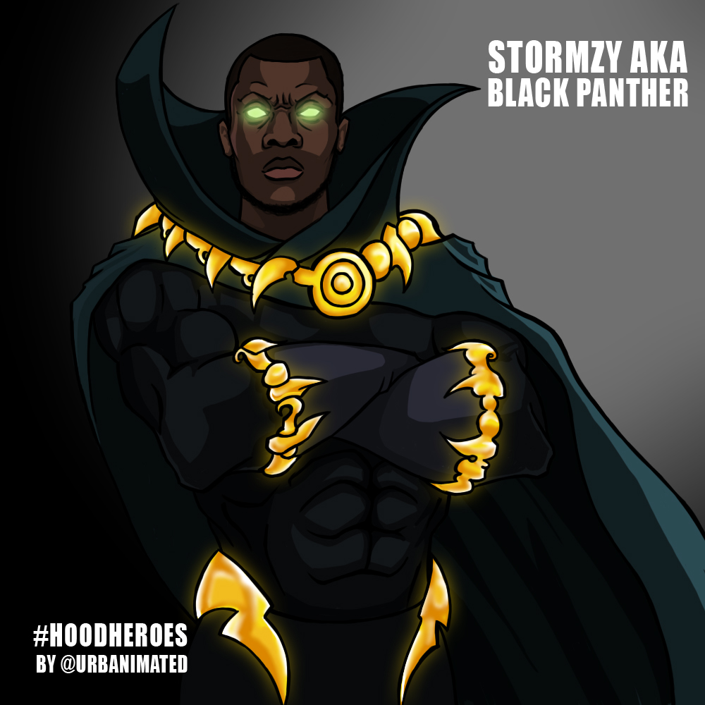 Stormzy Aka Black Panther #HoodHeroes