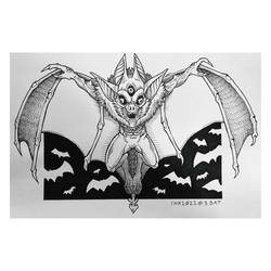 INKTOBER 2022 - Bat #03
