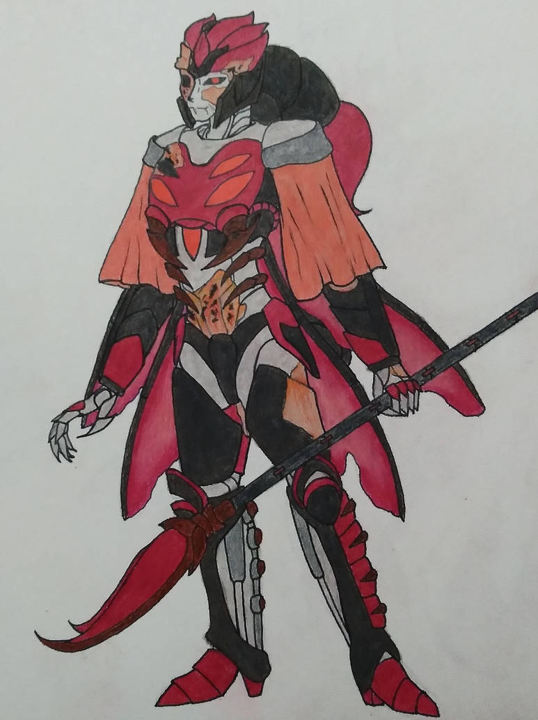 Female Rust Avatar Scarlet Rust Queen by RevenantsDusk on DeviantArt