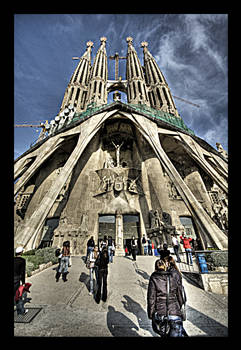 sagrada familia hdr