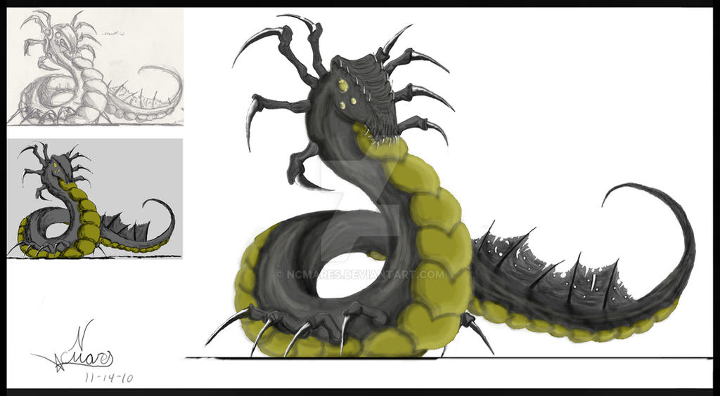 Larva Concept by NCMares on DeviantArt