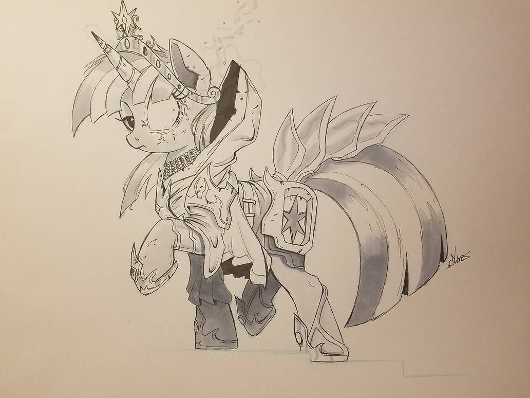 Inktober 2017 : Empress Twi by NCMares